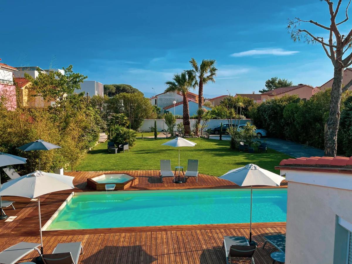 فندق Domaine Le Courti - Adult Only Le Barcarès المظهر الخارجي الصورة