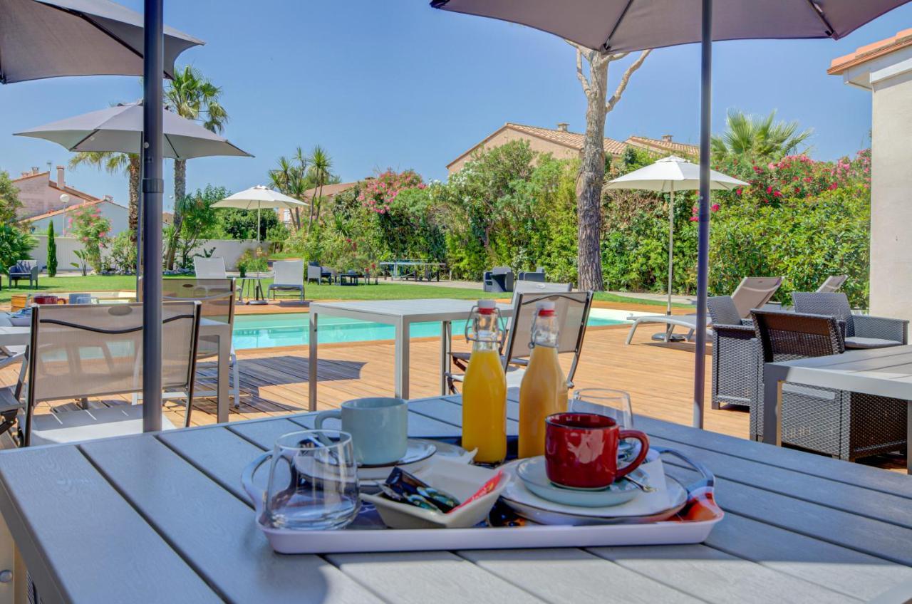 فندق Domaine Le Courti - Adult Only Le Barcarès المظهر الخارجي الصورة