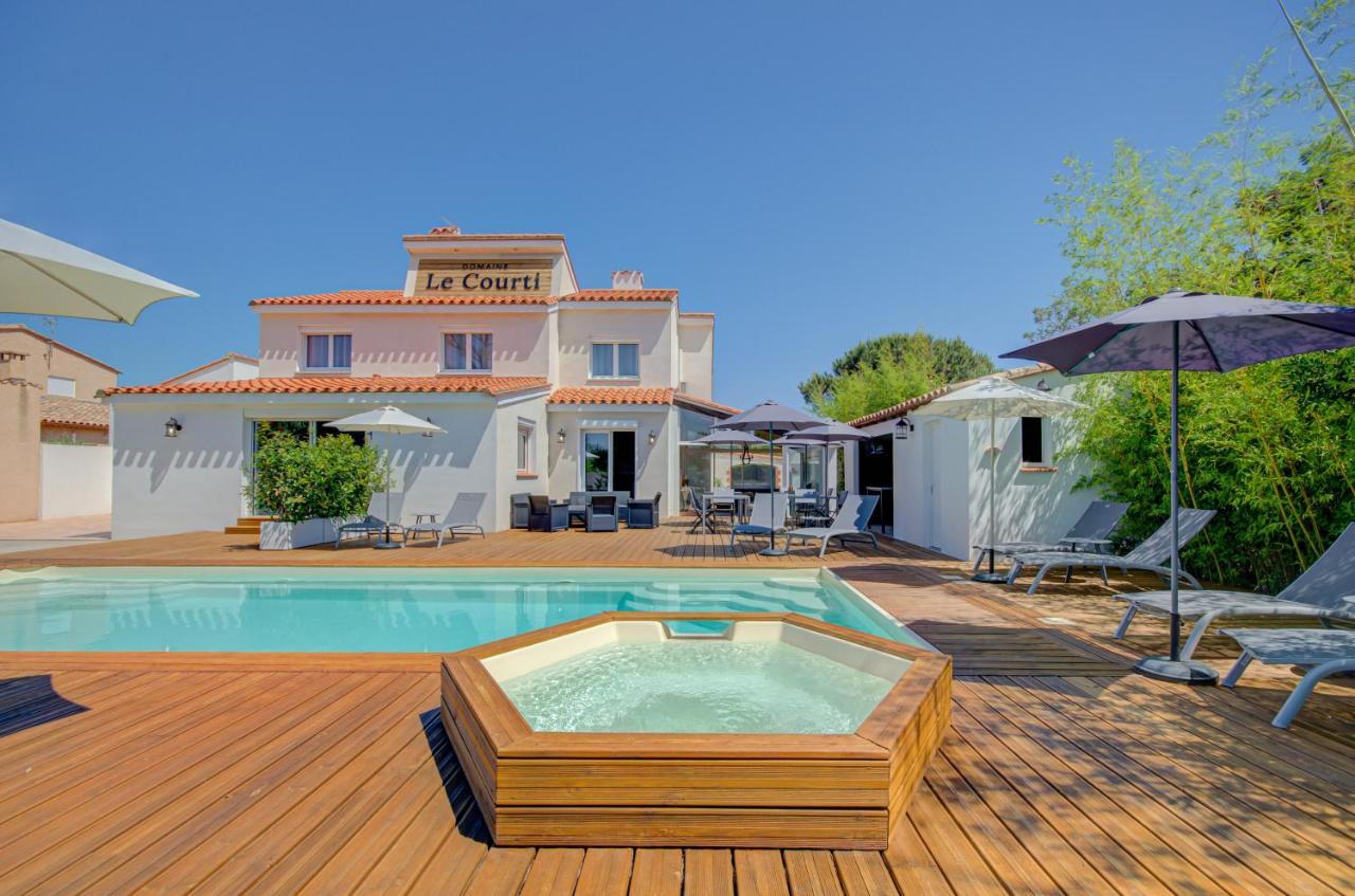 فندق Domaine Le Courti - Adult Only Le Barcarès المظهر الخارجي الصورة